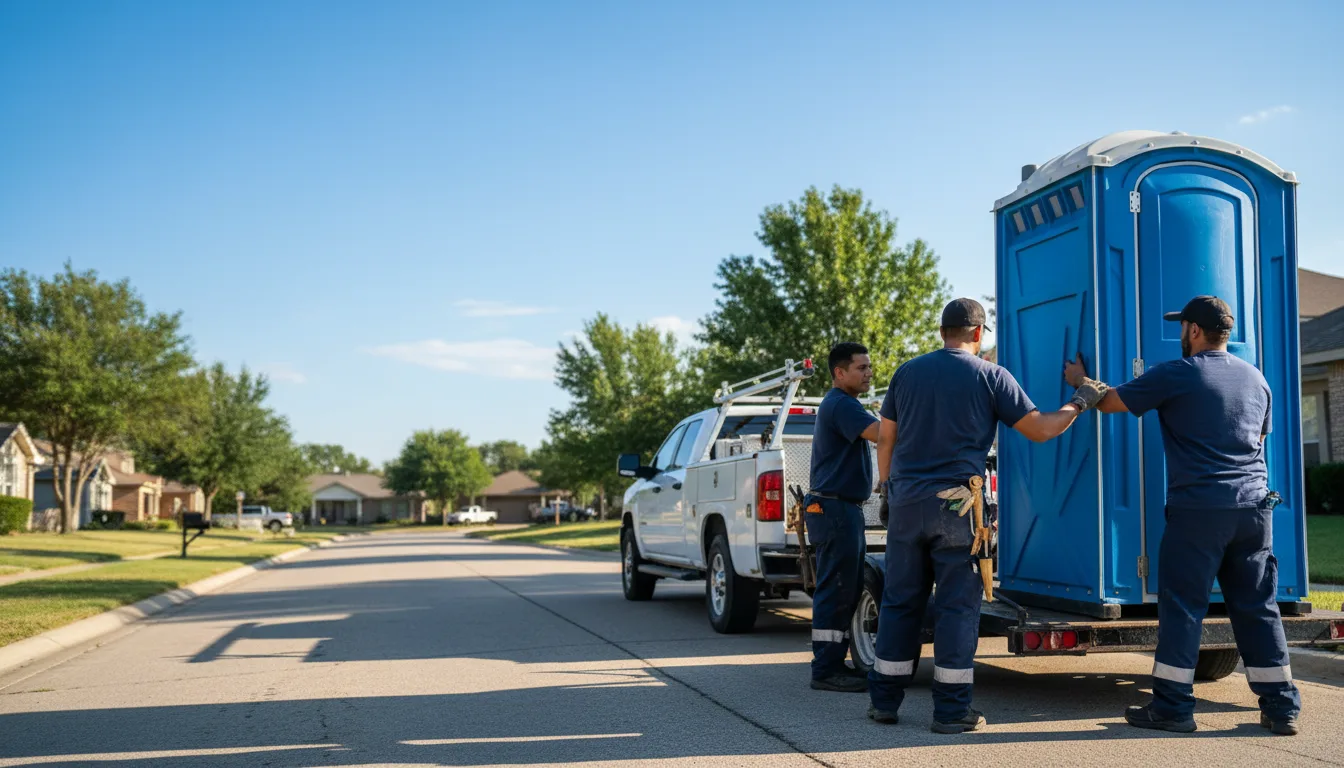 Portable Toilet Rental in Goodells, MI near me